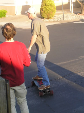 Mike with Kyle Mansfield