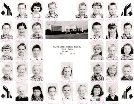 Second Grade - Miss Dana 1957
