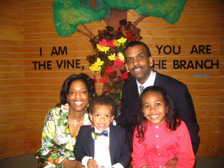 our family: Me, Tarshia, Delaney and Jeremiah