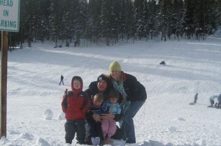 Sledding in Oregon