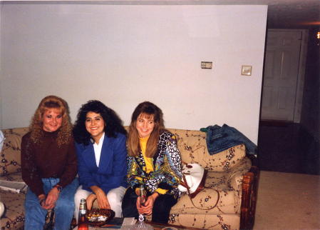 Sandra, Tisha, Jamie at Jana's sooo long ago