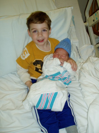 Jason and his little brother Jake Robert