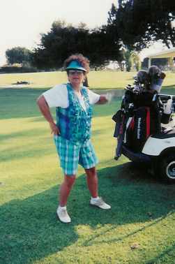 Me golfing