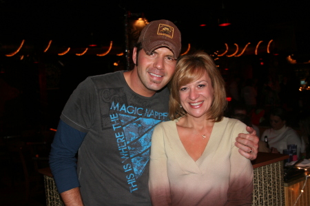 ME AND RODNEY ADKINS AT MAKE A WISH FOUNDATION BENEFIT