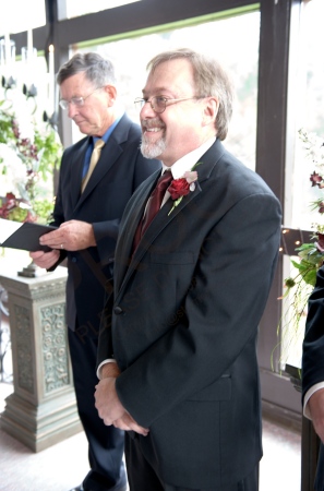 Eddie at the alter