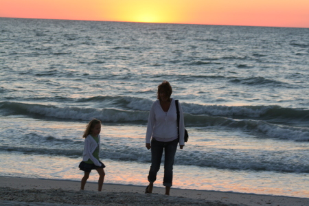Daughter like Mother, LOVE THE BEACH!