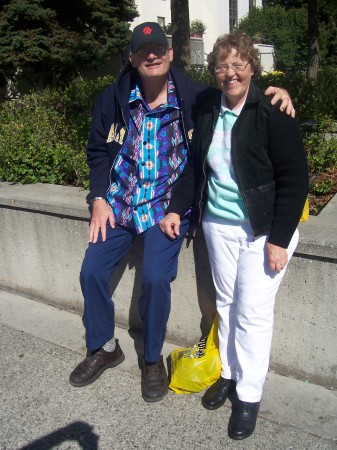 Me and my wife, Mary in Anchorage, AK - July 20, 2007