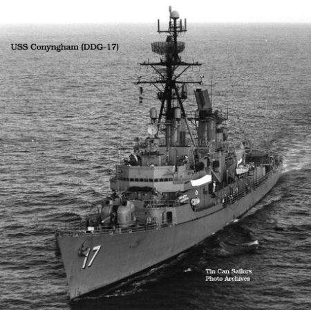 Jeff D's album, U.S.S. Conyngham DDG-17