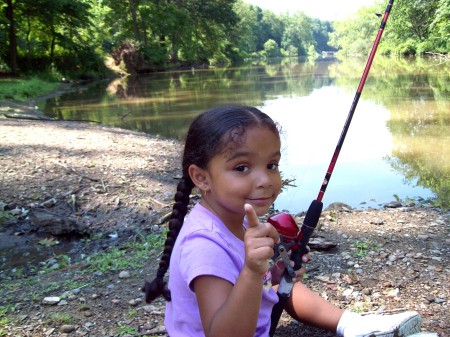 my boo-boo fishing