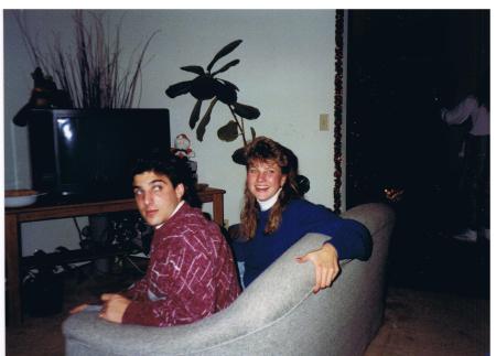 1989 judi & david in hs