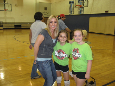 me&2 3rd graders I teach at their volleyball g