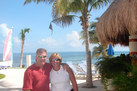 David and I in Cancun 2007
