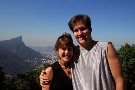 Lori and Jordan in Rio, Brazil