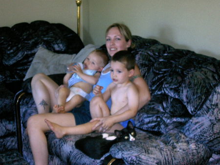 me and the boys in summer 2005