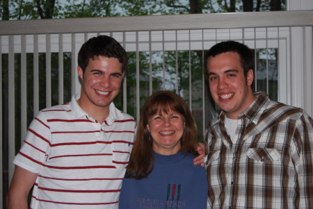 Me with sons Kirk & Scott