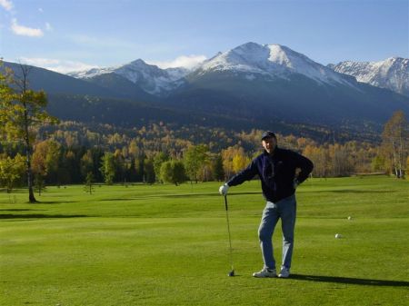 Golfing in October Smithers