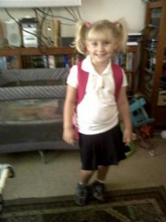 samis first day of kindergarten