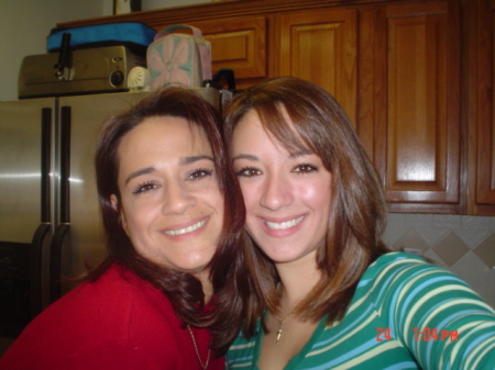 Me & Magan (oldest 16) Thanksgiving 2005