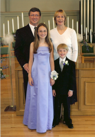 Our Family at my Nephews wedding