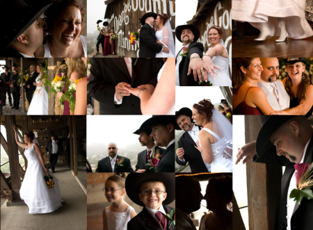 Wedding collage