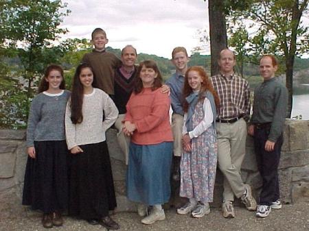 Our family at Green River Lake 2002