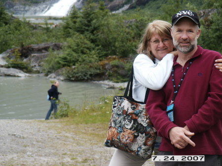 Bill and I in Alaska