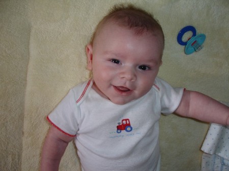 Noah Parker Madorin, almost 3 months old