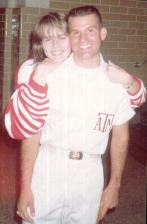 1988 Basketball Game with Boyfriend Ronnie (Yell Leader)