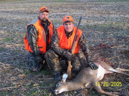 Sean's first deer