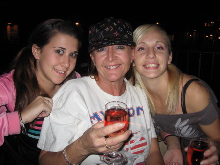 getten wasted at disneyland with my mom in law and sister