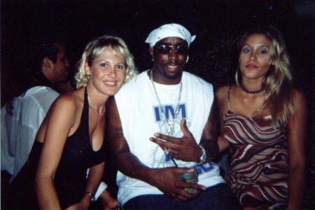 Diddy hangin with me and my girl in South Beach!