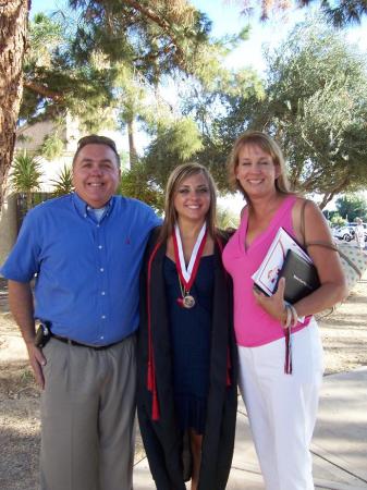 Desiree's high school graduation
