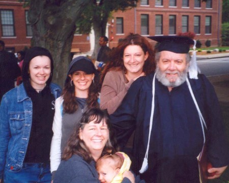 Family on Joe's graduation day