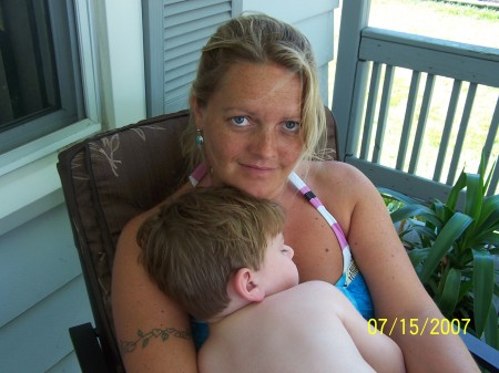 Nick and his Momma Shelly