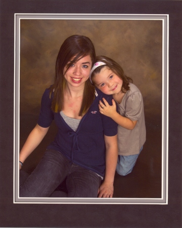 My kids, Danielle & Rylee