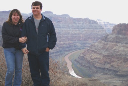Me & Harold - Grand Canyon December 2004