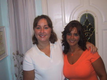 Me and my sister... Sue Busby