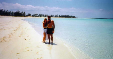 Mike and Nora - Bahamas - 2001