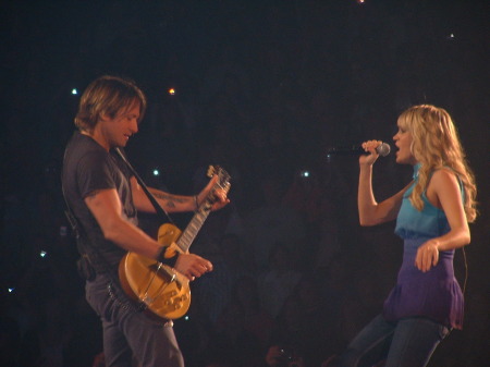 Keith Urban and Carrie Underwood