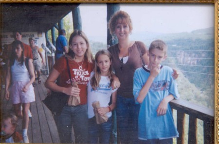 Me and my kids in 2004