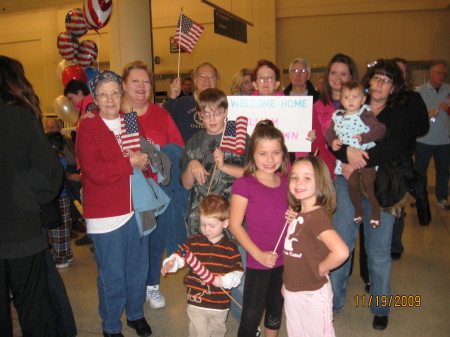 Welcome Home WWII Vets at Midway Airport