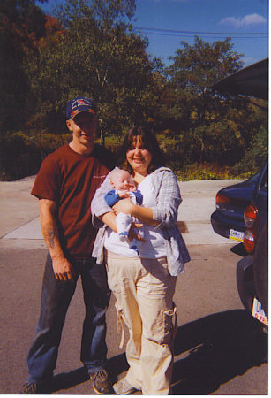 Daddy, Mommy & Tristan! Sept 2007