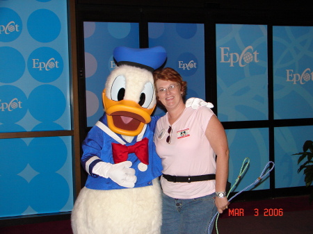 Me and Donald at Disney for my 37th Birthday!