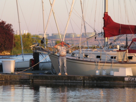 Goofy Dave & Our Island Packet Sailboat