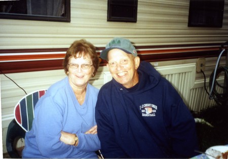 Dad and Mom  Mom looks pain free!