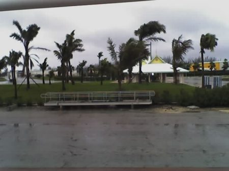 Freeport in the Bahamas during Tropical Storm Katrina