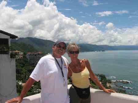 Bruce and I in Mexico