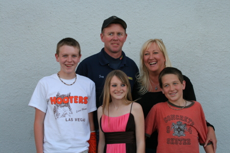 My Family (all looking different ways :)) 2008