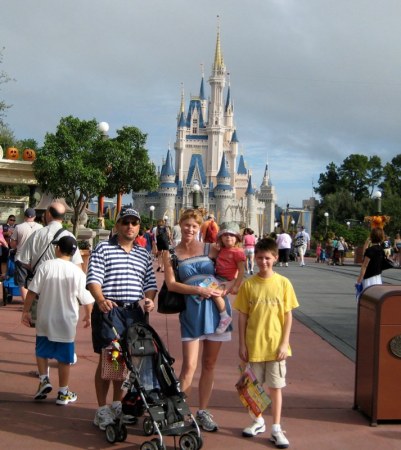 My Family at Disneyworld