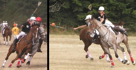 Carly & Mackenzie at US Polocrosse Nationals